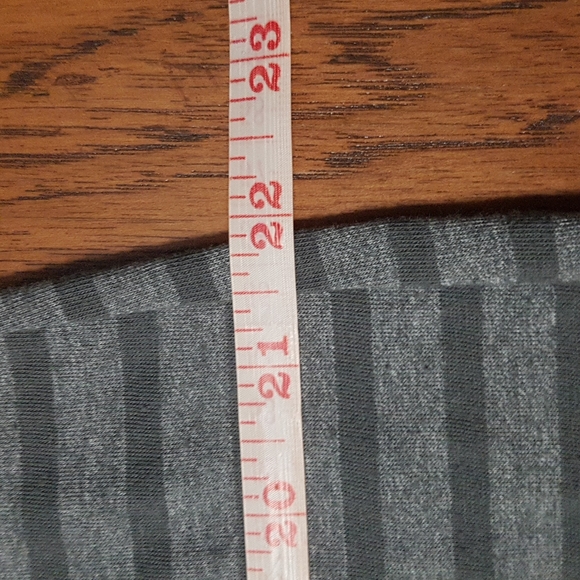 LuLaRoe Light Gray and Dark Gray Striped Dress 3XL - Picture 11 of 11